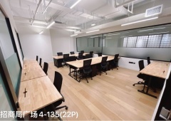南京西路 WeWork·上海招商局广场 20人办公室 精装修